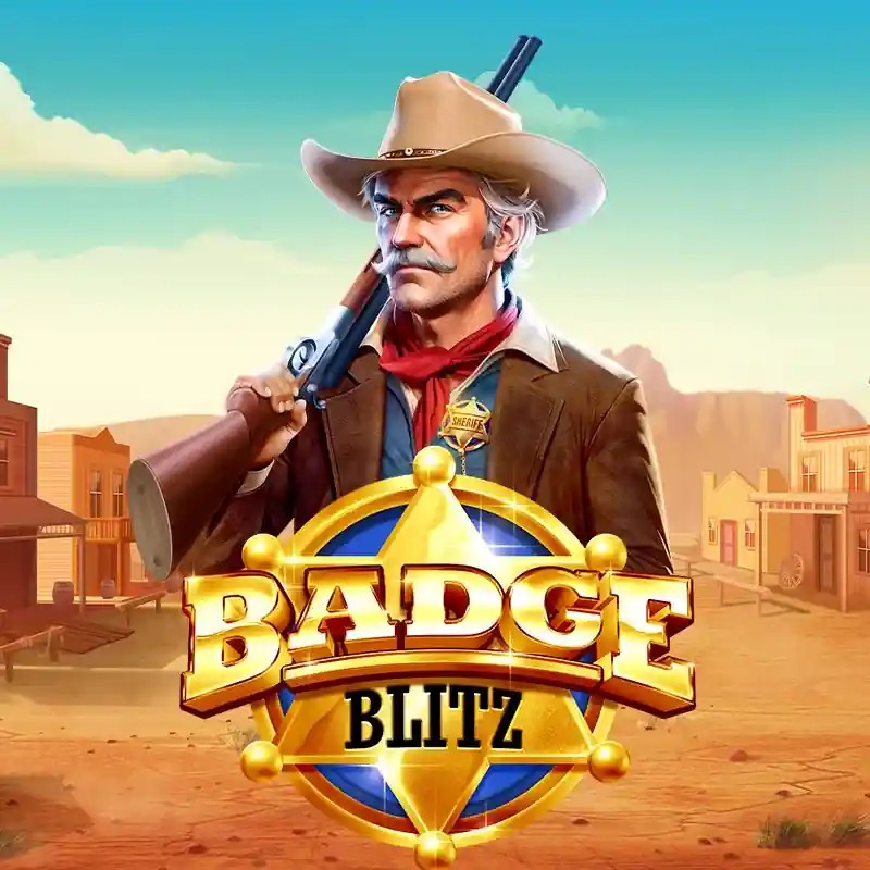 Badge Blitz online game logo by Pragmatic Play on ninlay.org.pl