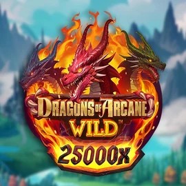 Dragons of Arcane Wild online game logo by Foxium on ninlay.org.pl
