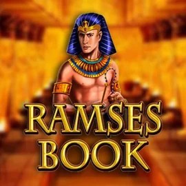 Ramses Book logo by Gamomat at Ninlay Casino