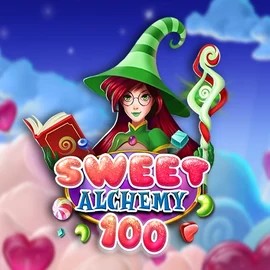 Sweet Alchemy 100 online game logo by Play'n GO on ninlay.org.pl